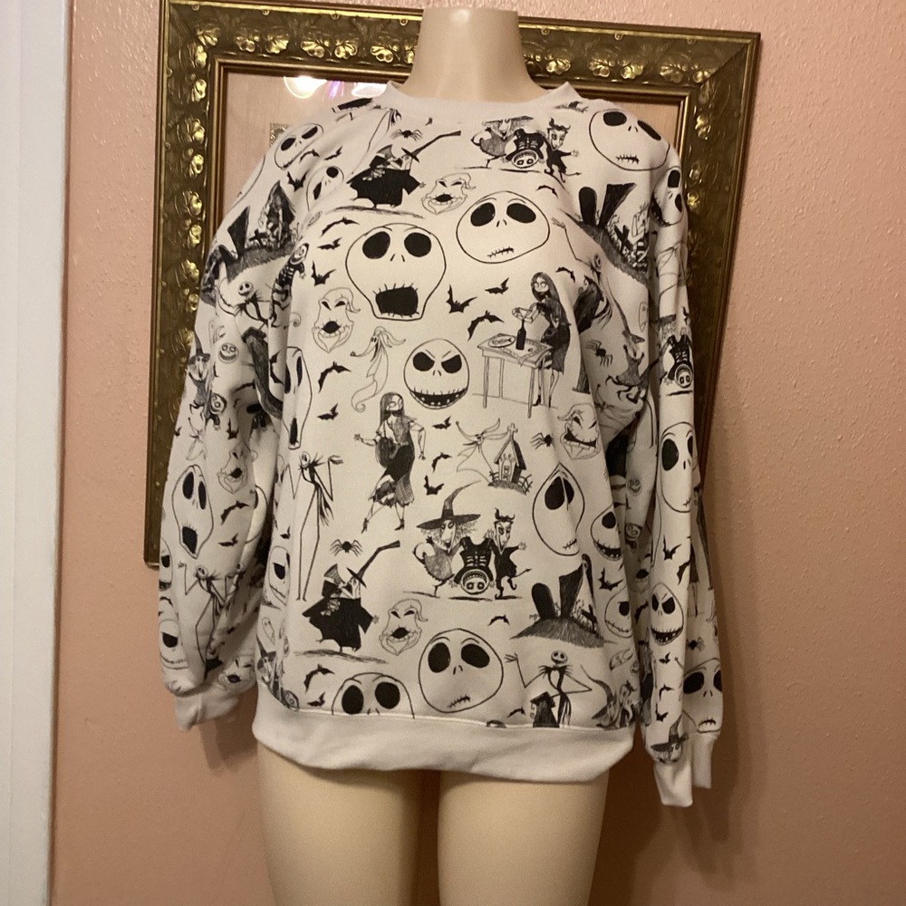 Women’s Sweatshirt Disney Nightmare Before Christmas Size Large